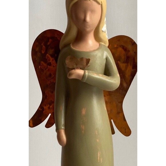 Gentle Souls butterfly collectible 14" copper wing Mind Springs "Elegance" Read - Picture 5 of 10